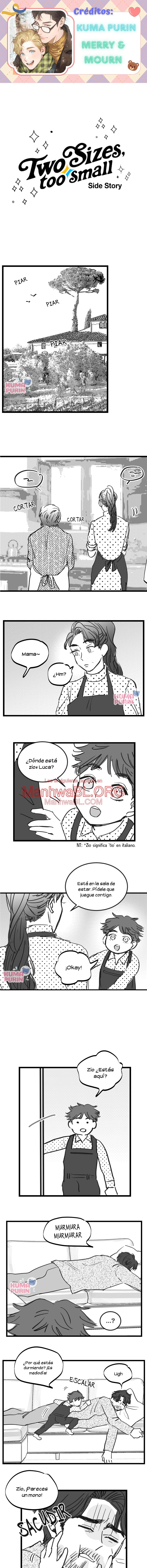 Two Sizes, too small - Capítulo 18 manhwa
