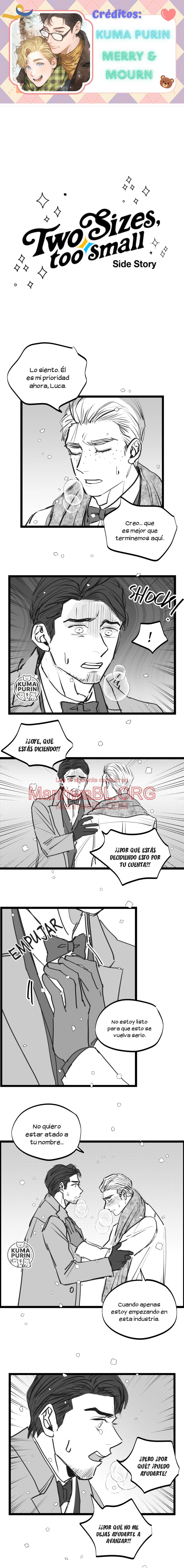 Two Sizes, too small - Capítulo 17 manhwa