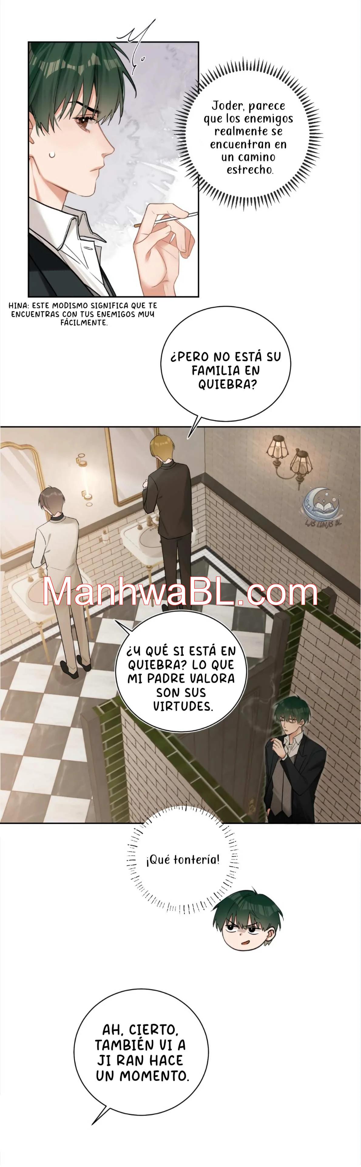 Mi archienemigo finalmente está en bancarrota - Capítulo 12 manhwa