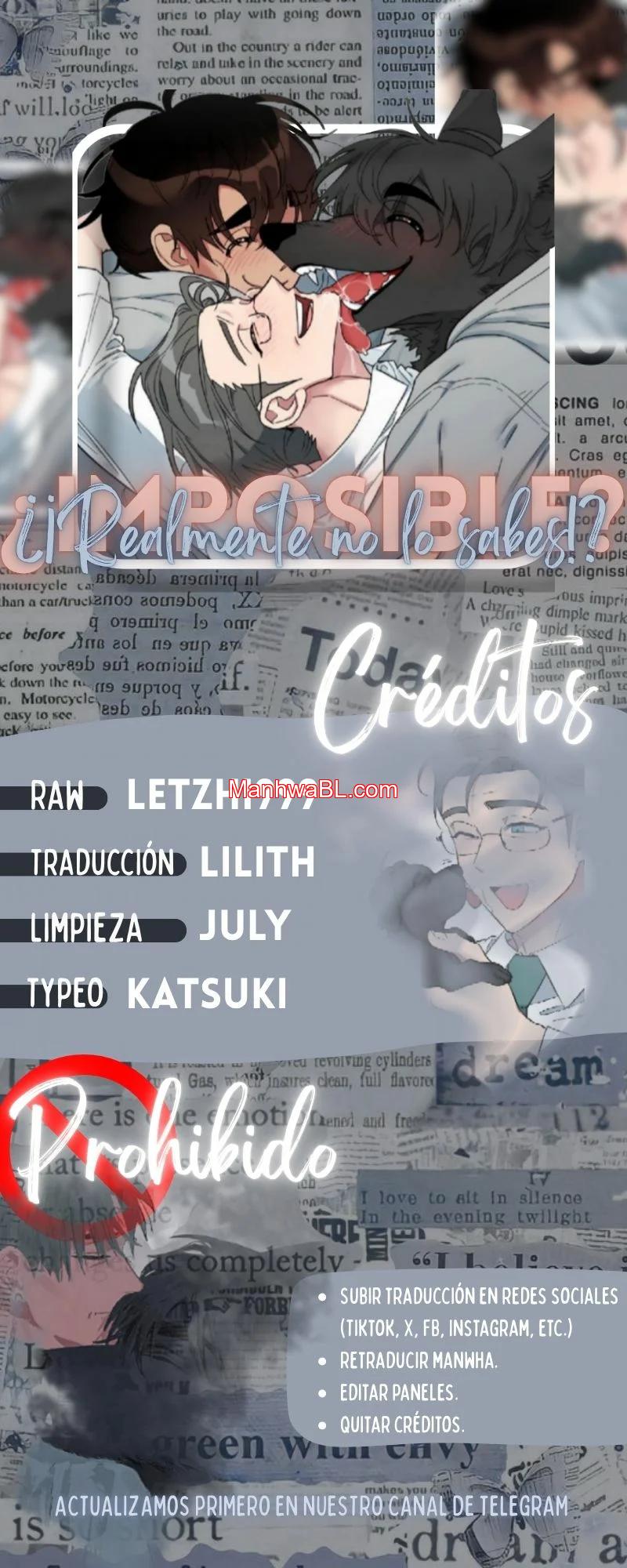 ¡Imposible! ¿¡Realmente no lo sabes!? - Capítulo 42 manhwa