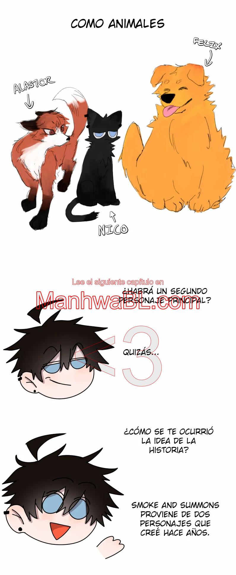 Smoke and summons - Capítulo 5.5 manhwa