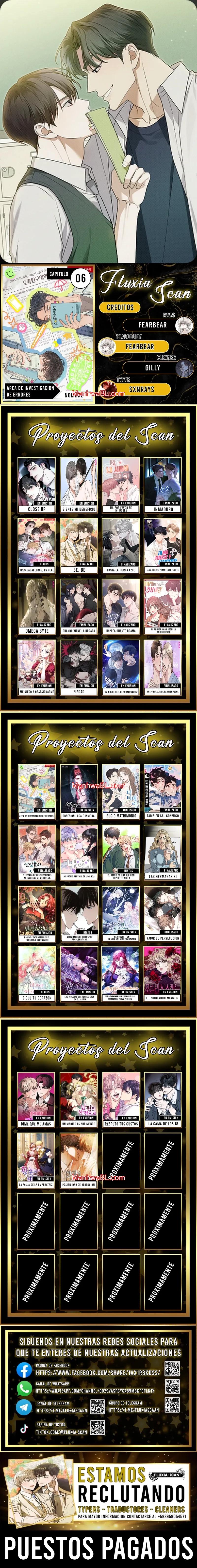 Área de investigación de errores - Capítulo 6 manhwa
