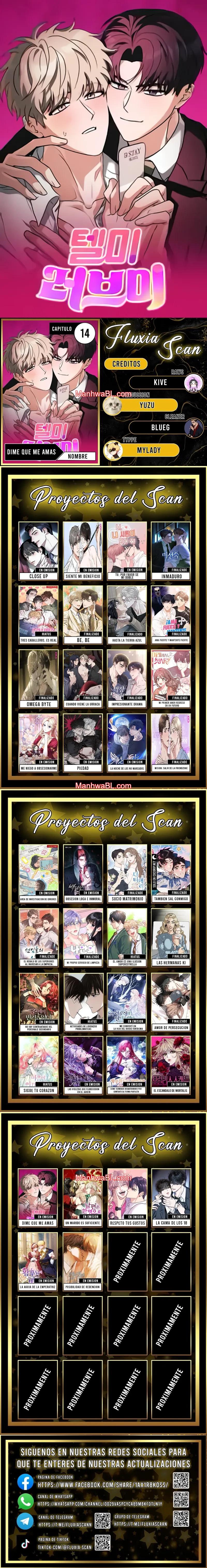 Dime que me amas - Capítulo 14 manhwa