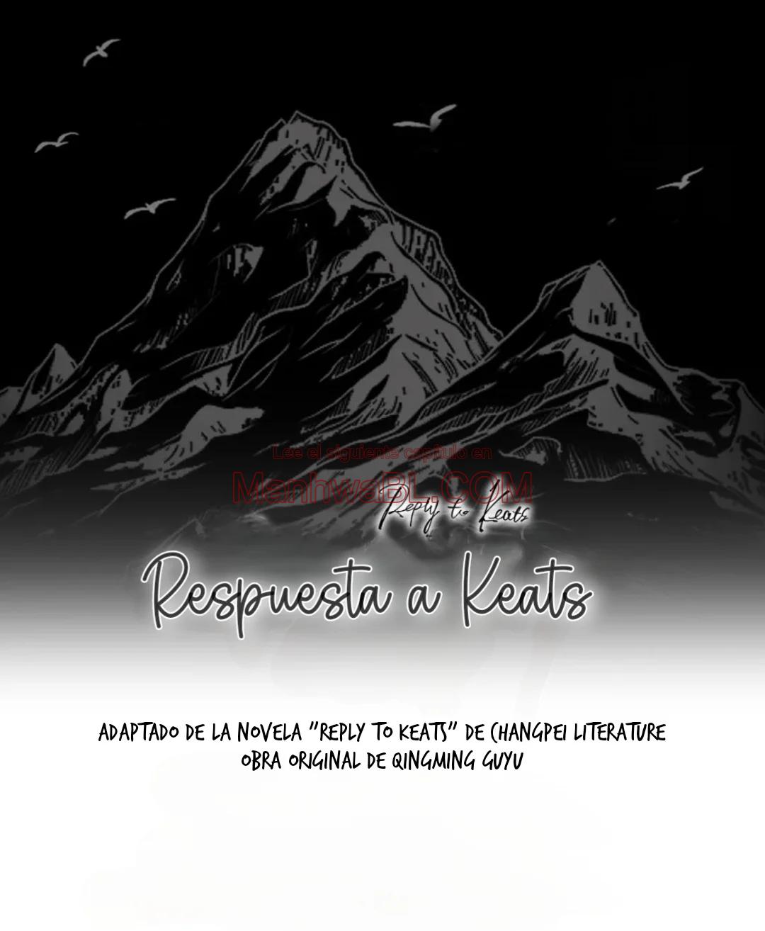 Reply to keats - Capítulo 11 manhwa