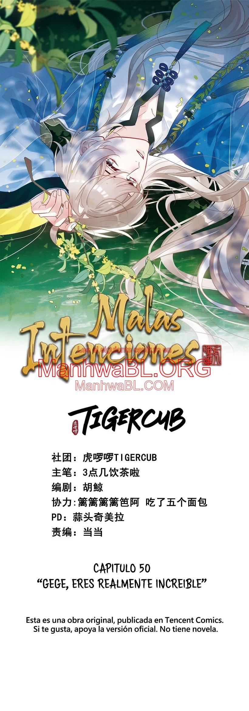 Malas intenciones - Capítulo 50 manhwa