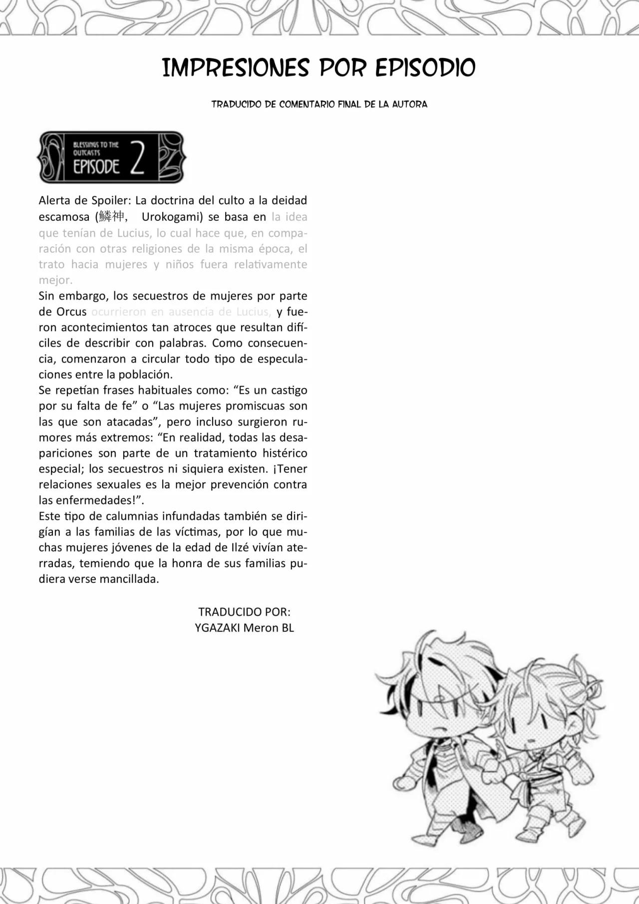 Bendiciones para los marginados - Capítulo 2 3 manhwa