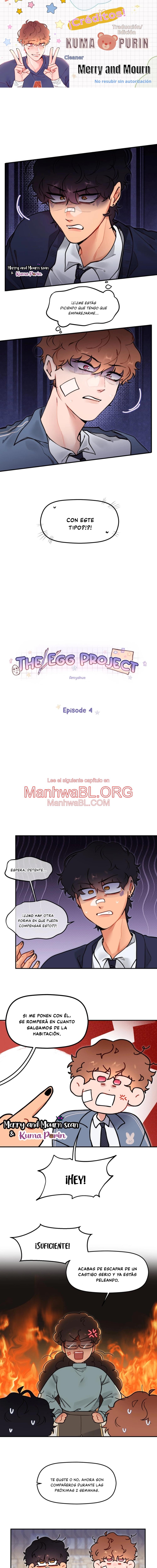 El Proyecto del Huevo - Capítulo 4 manhwa