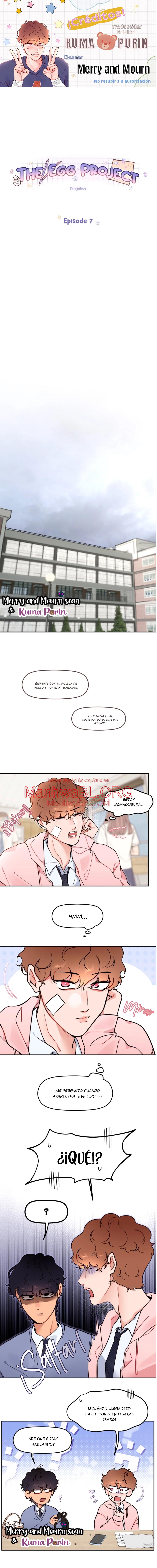El Proyecto del Huevo - Capítulo 7 manhwa