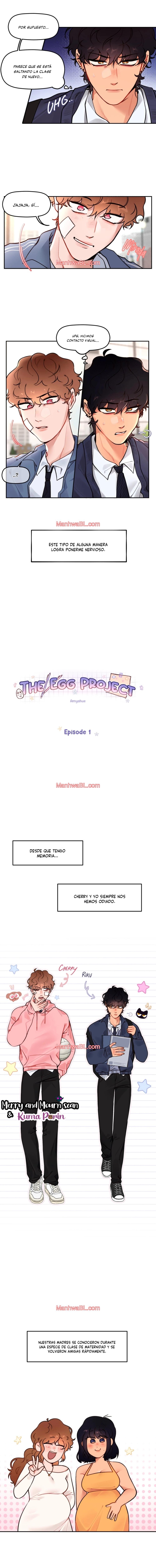 El Proyecto del Huevo - Capítulo 1 manhwa
