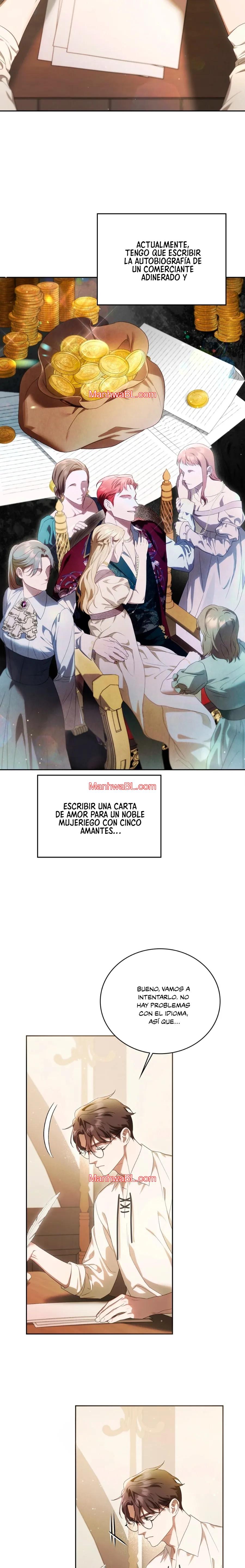 Quieres que te escriba una carta de amor - Capítulo 1 3 manhwa