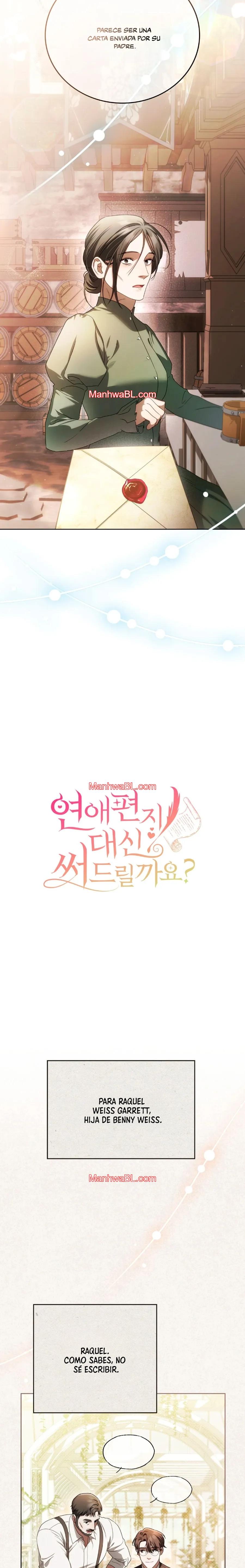 Quieres que te escriba una carta de amor - Capítulo 5 manhwa
