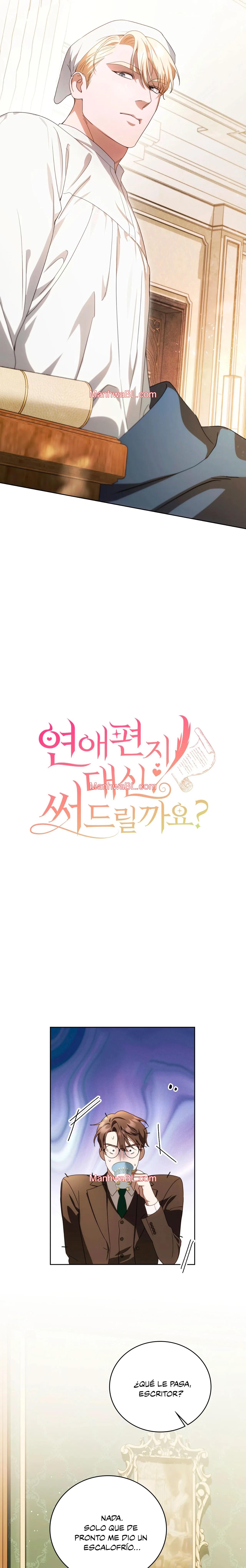 Quieres que te escriba una carta de amor - Capítulo 9 manhwa