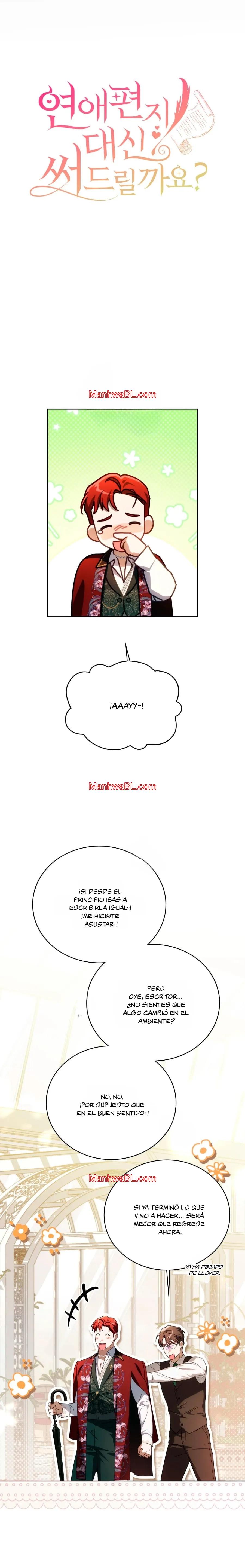 Quieres que te escriba una carta de amor - Capítulo 6 2 manhwa
