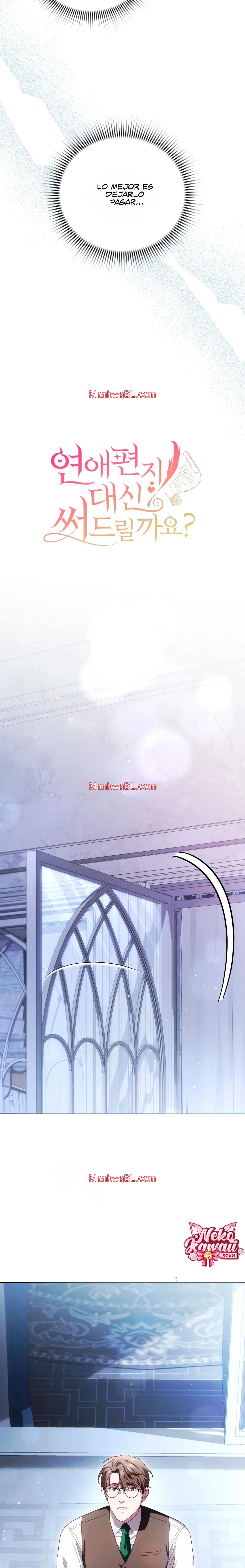 Quieres que te escriba una carta de amor - Capítulo 10 manhwa