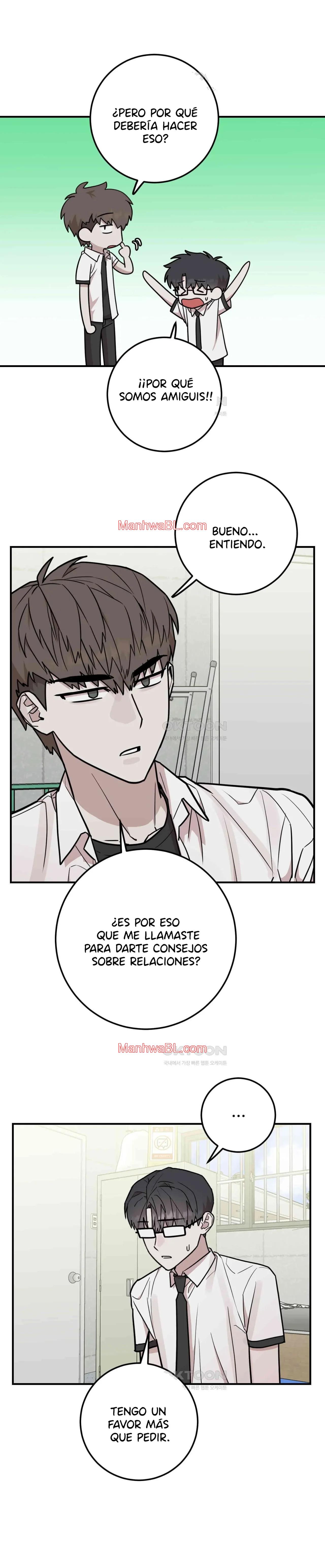 Enredado en cosas malas - Capítulo 15 manhwa