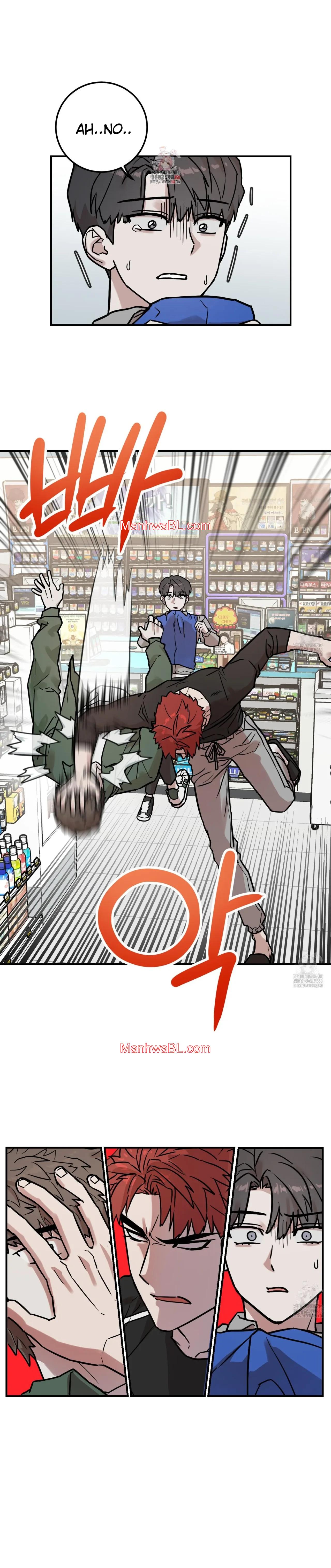 Enredado en cosas malas - Capítulo 4 manhwa