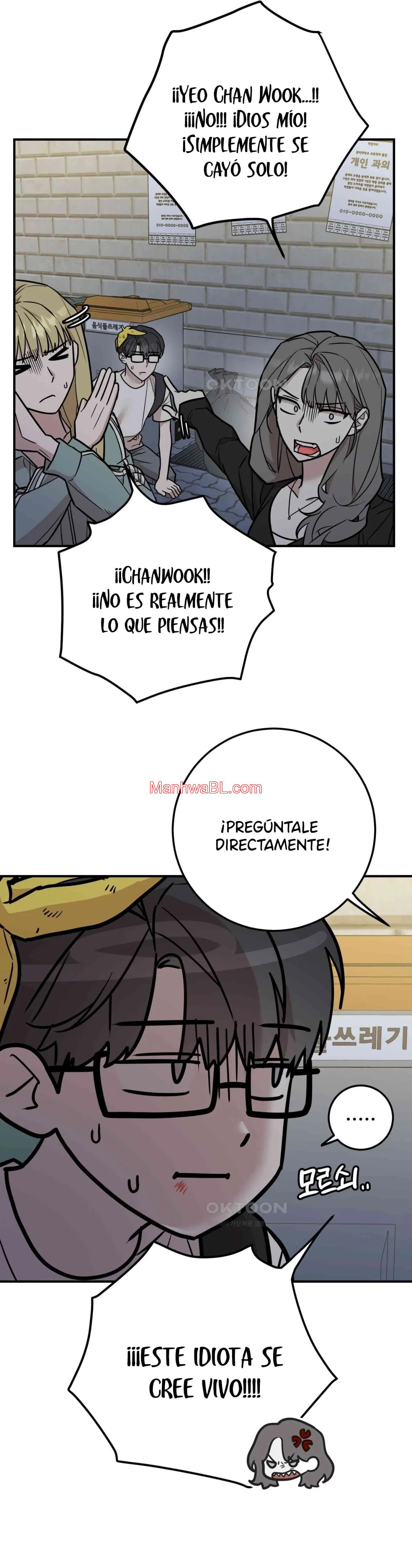Enredado en cosas malas - Capítulo 12 manhwa