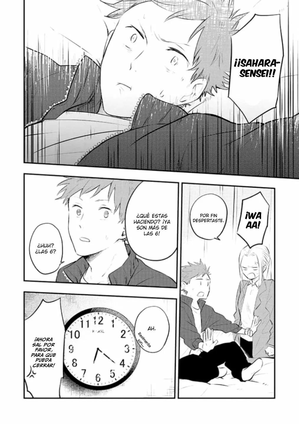 Sahara-sensei to Toki-kun - Capítulo 7 manhwa