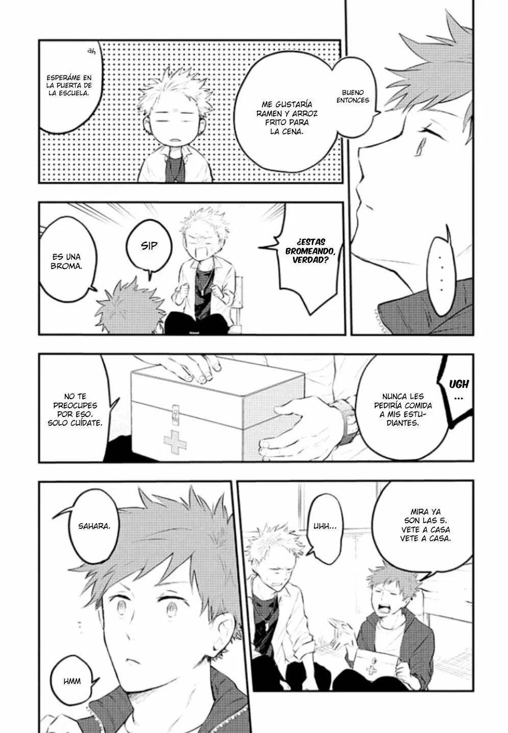Sahara-sensei to Toki-kun - Capítulo 7 manhwa
