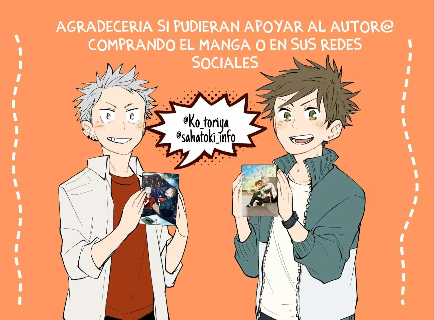 Sahara-sensei to Toki-kun - Capítulo 7 manhwa