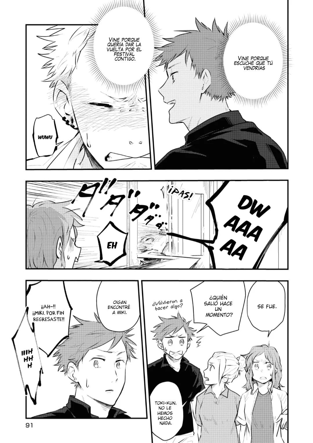 Sahara-sensei to Toki-kun - Capítulo 11 manhwa