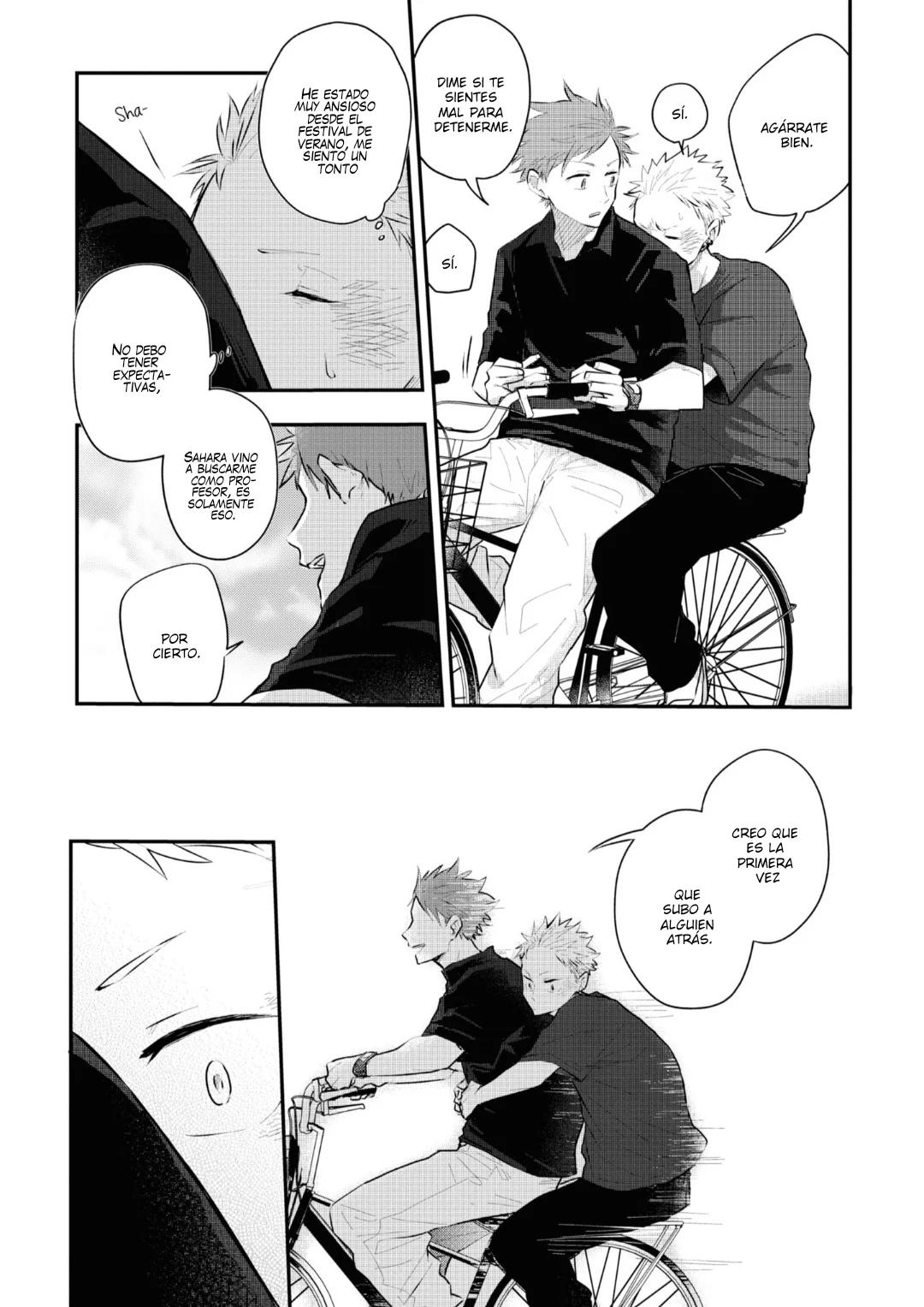 Sahara-sensei to Toki-kun - Capítulo 11 manhwa