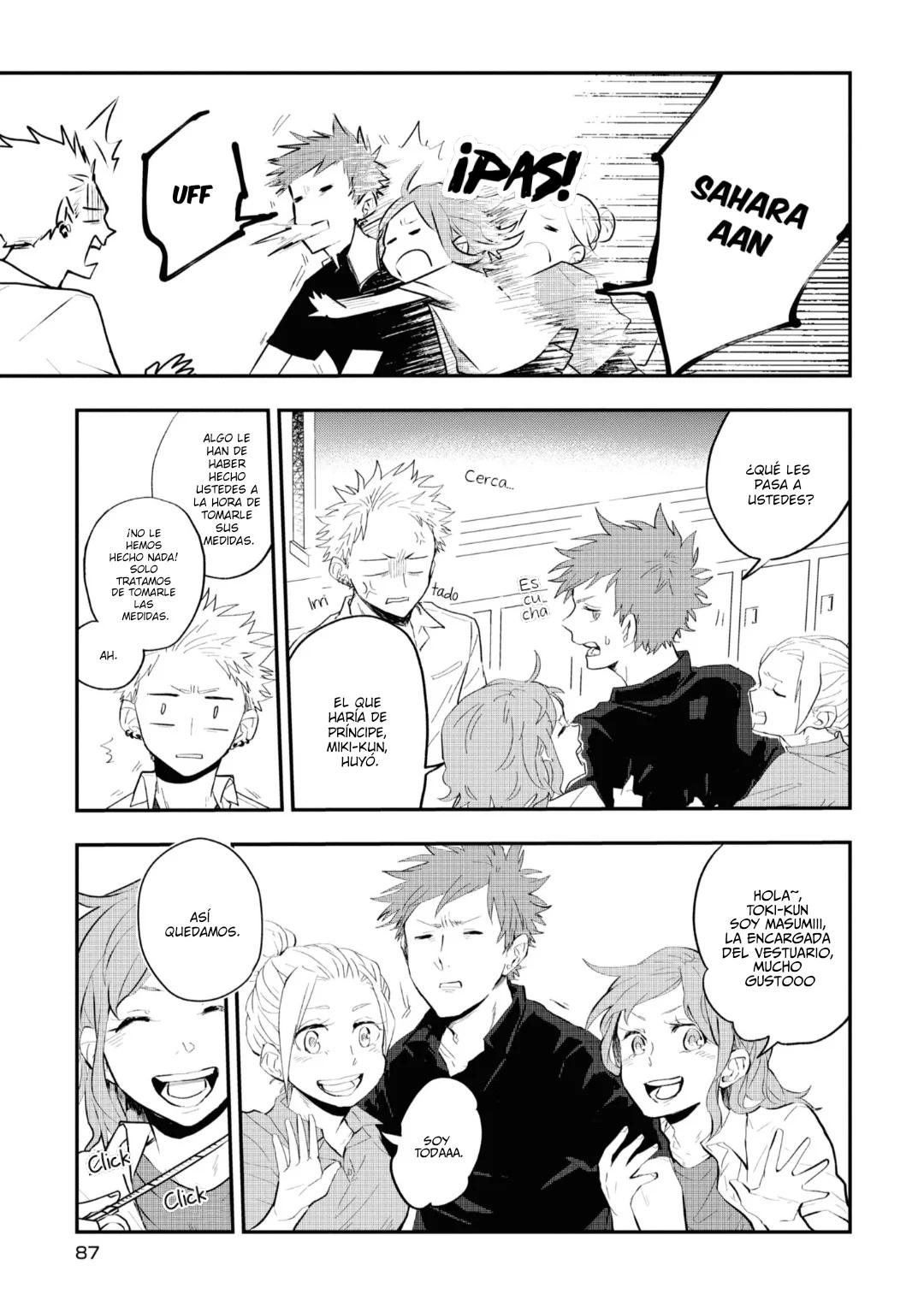 Sahara-sensei to Toki-kun - Capítulo 11 manhwa