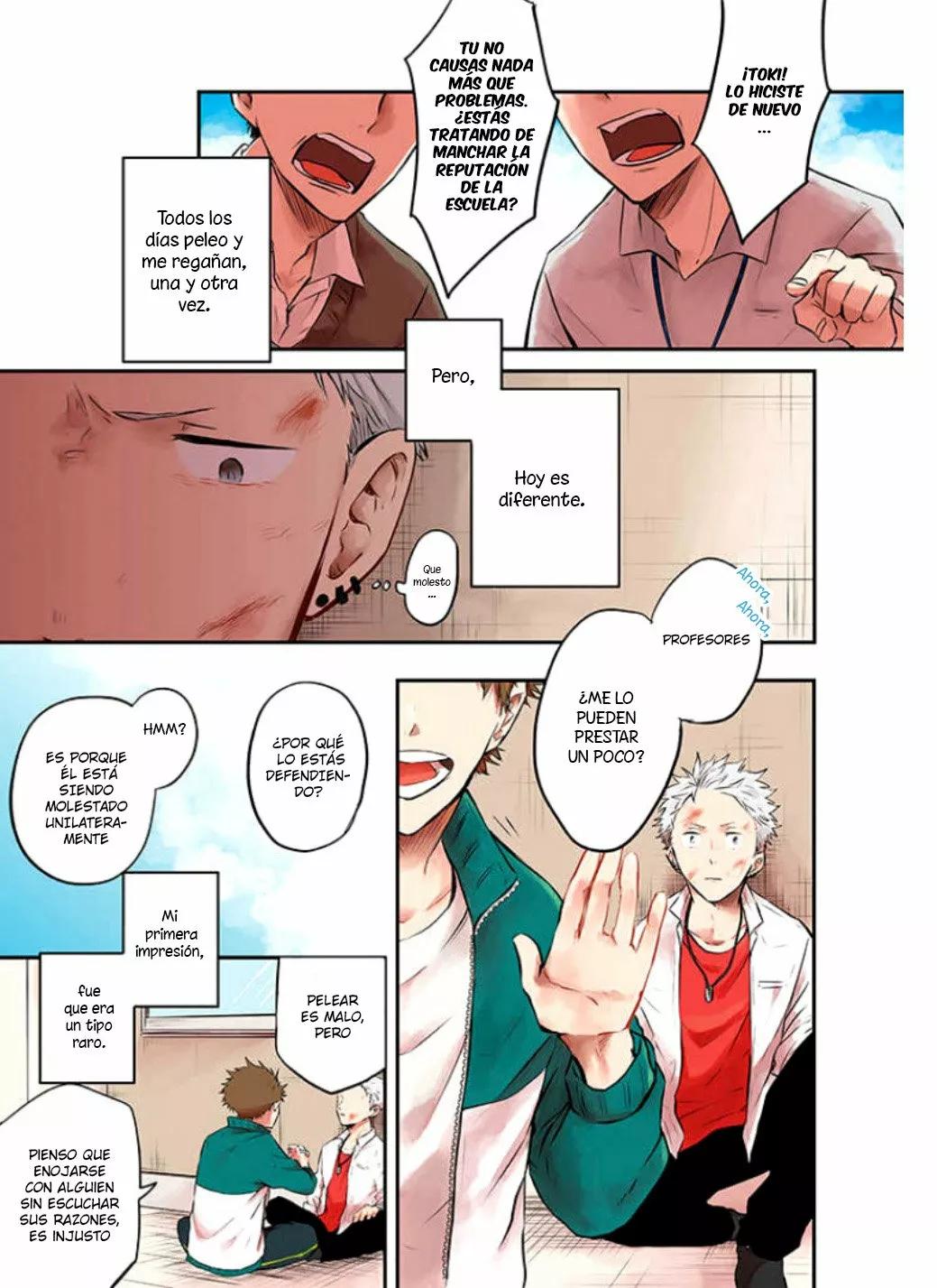 Sahara-sensei to Toki-kun - Capítulo 1 manhwa