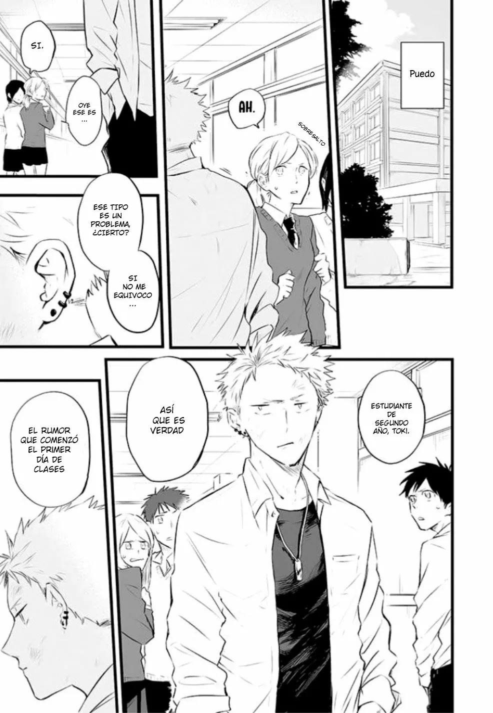Sahara-sensei to Toki-kun - Capítulo 1 manhwa