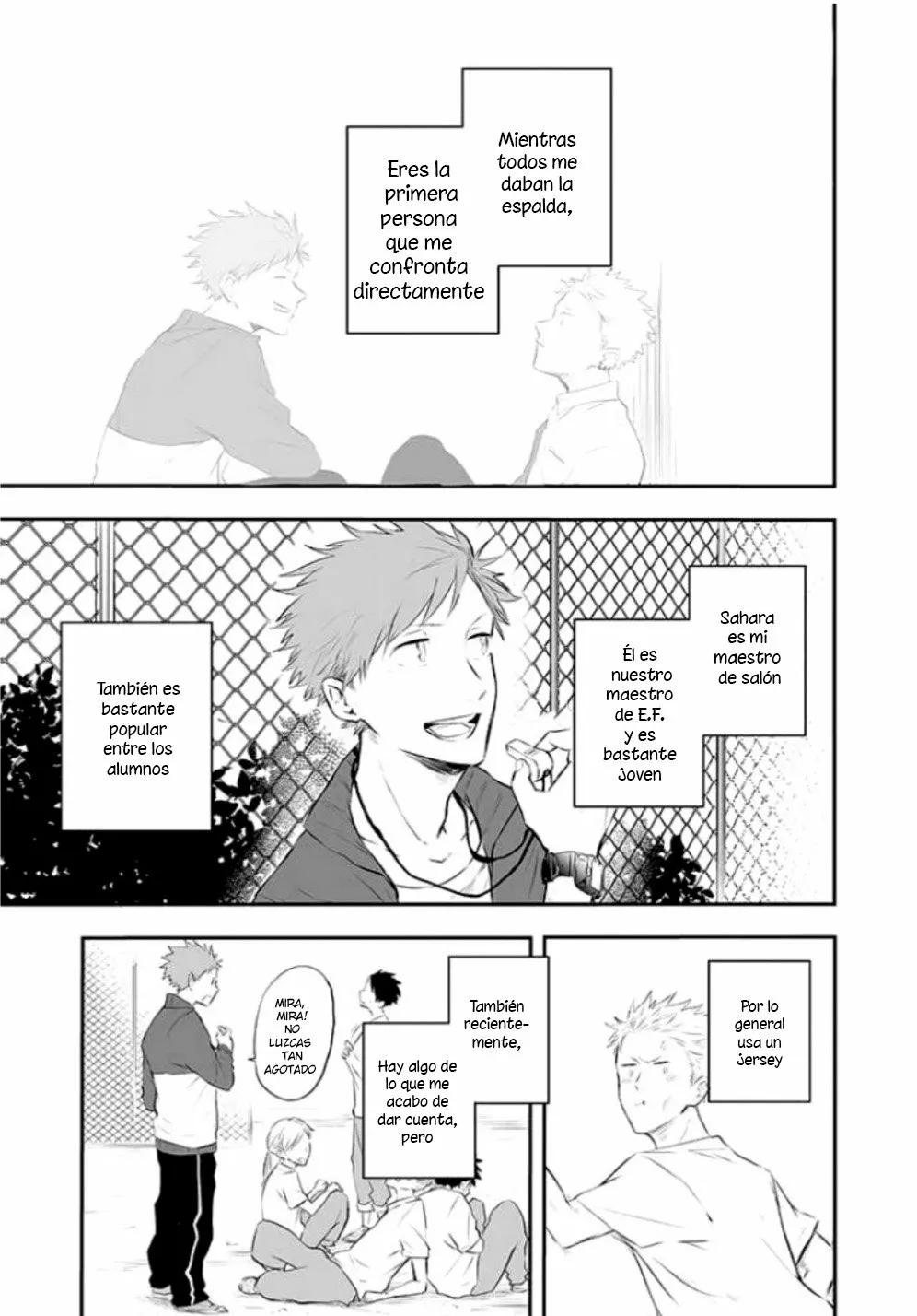 Sahara-sensei to Toki-kun - Capítulo 1 manhwa
