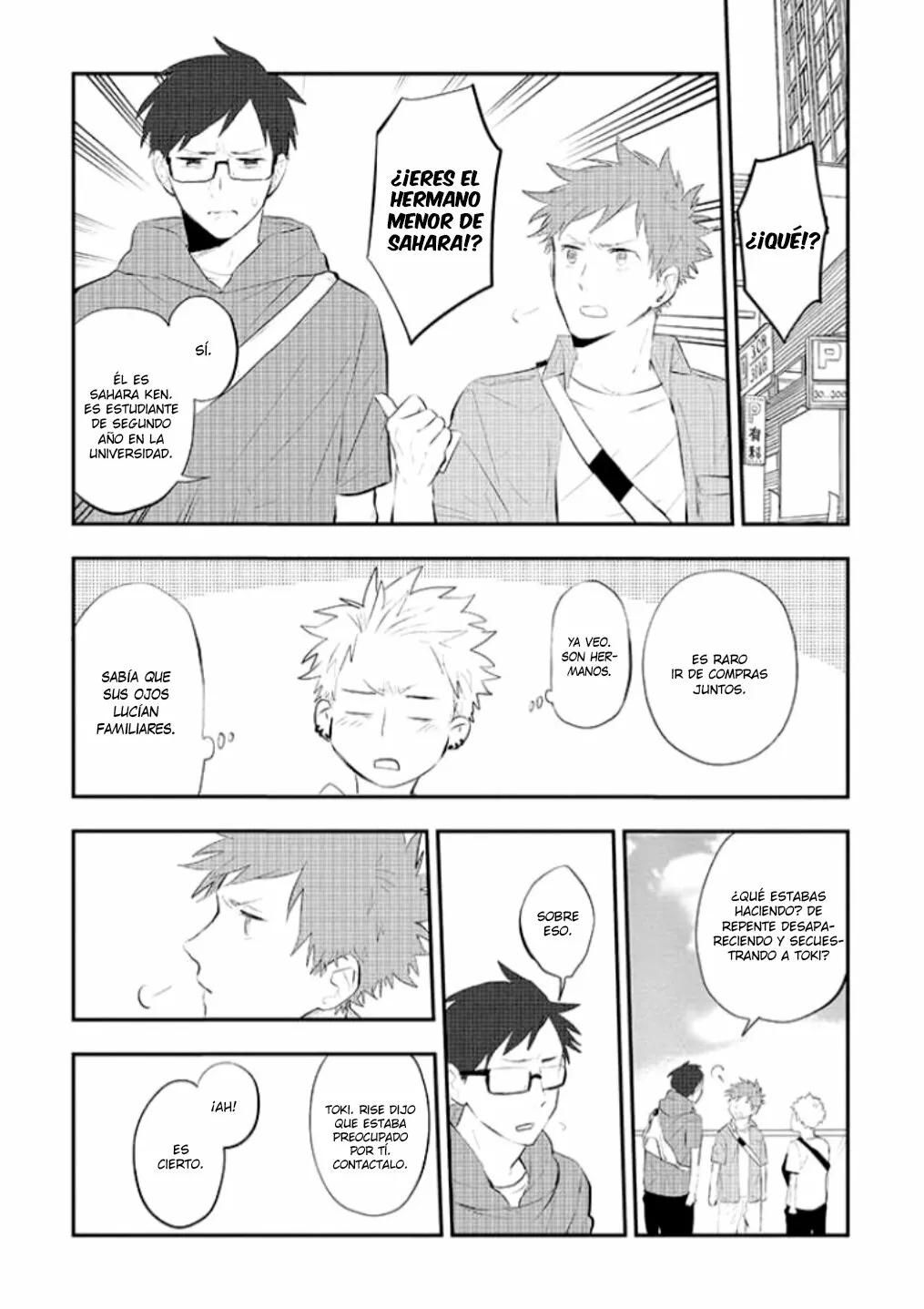 Sahara-sensei to Toki-kun - Capítulo 8 manhwa