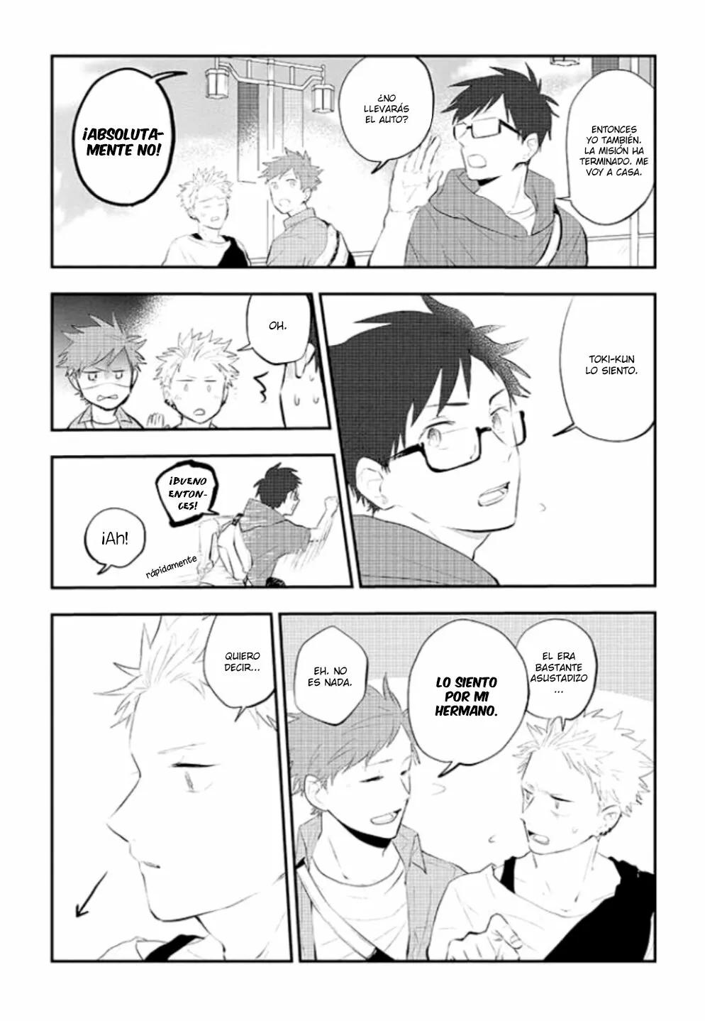 Sahara-sensei to Toki-kun - Capítulo 8 manhwa