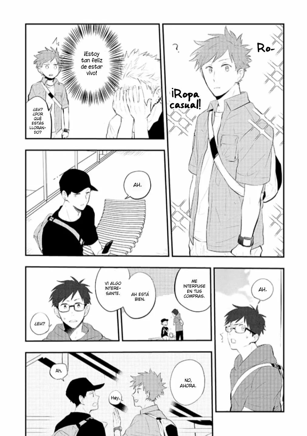 Sahara-sensei to Toki-kun - Capítulo 8 manhwa