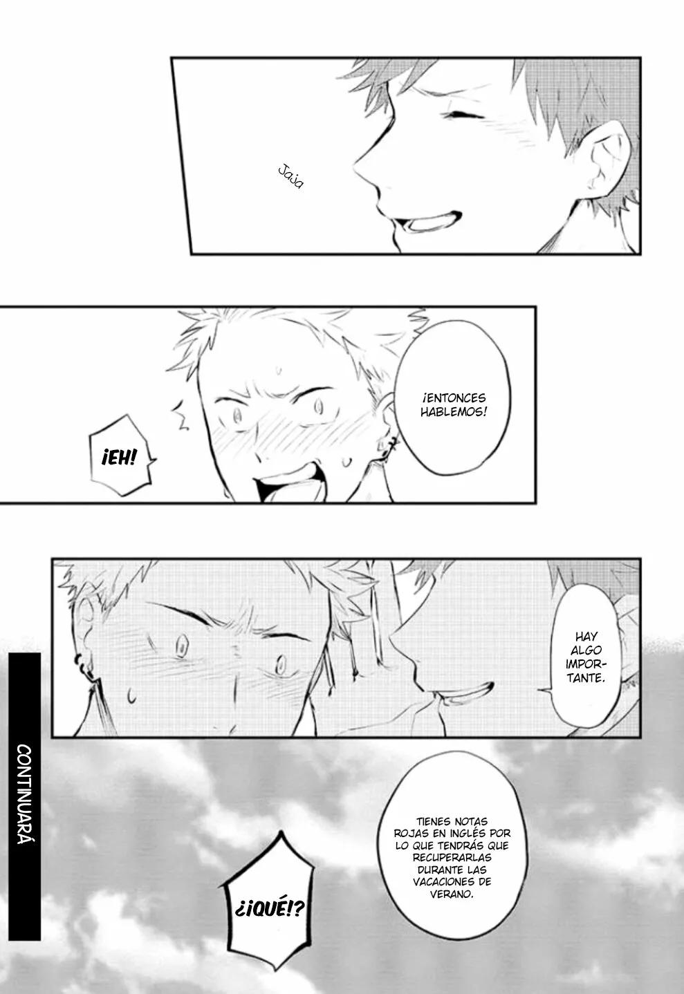 Sahara-sensei to Toki-kun - Capítulo 8 manhwa