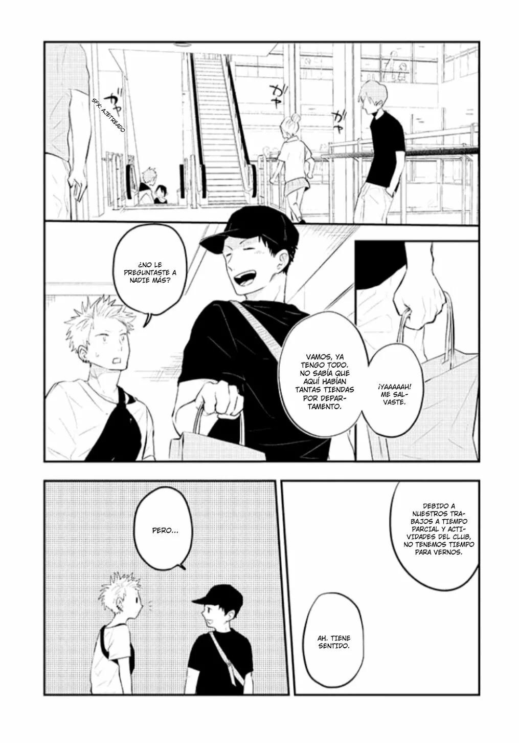 Sahara-sensei to Toki-kun - Capítulo 8 manhwa