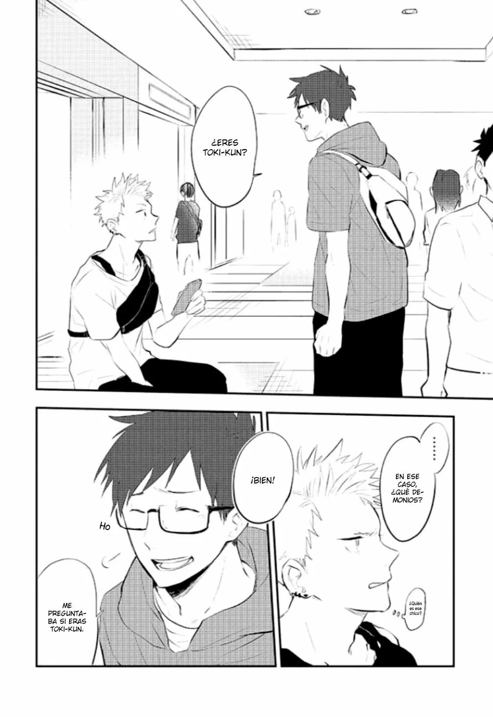 Sahara-sensei to Toki-kun - Capítulo 8 manhwa