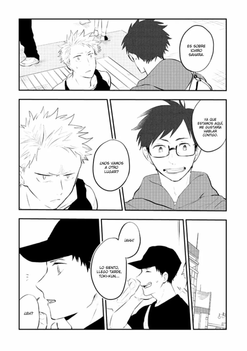 Sahara-sensei to Toki-kun - Capítulo 8 manhwa