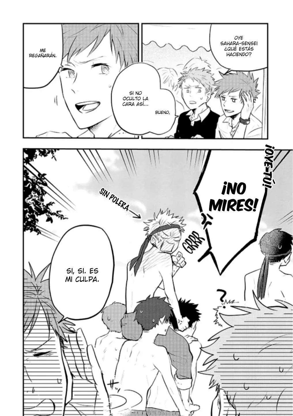 Sahara-sensei to Toki-kun - Capítulo 6 manhwa