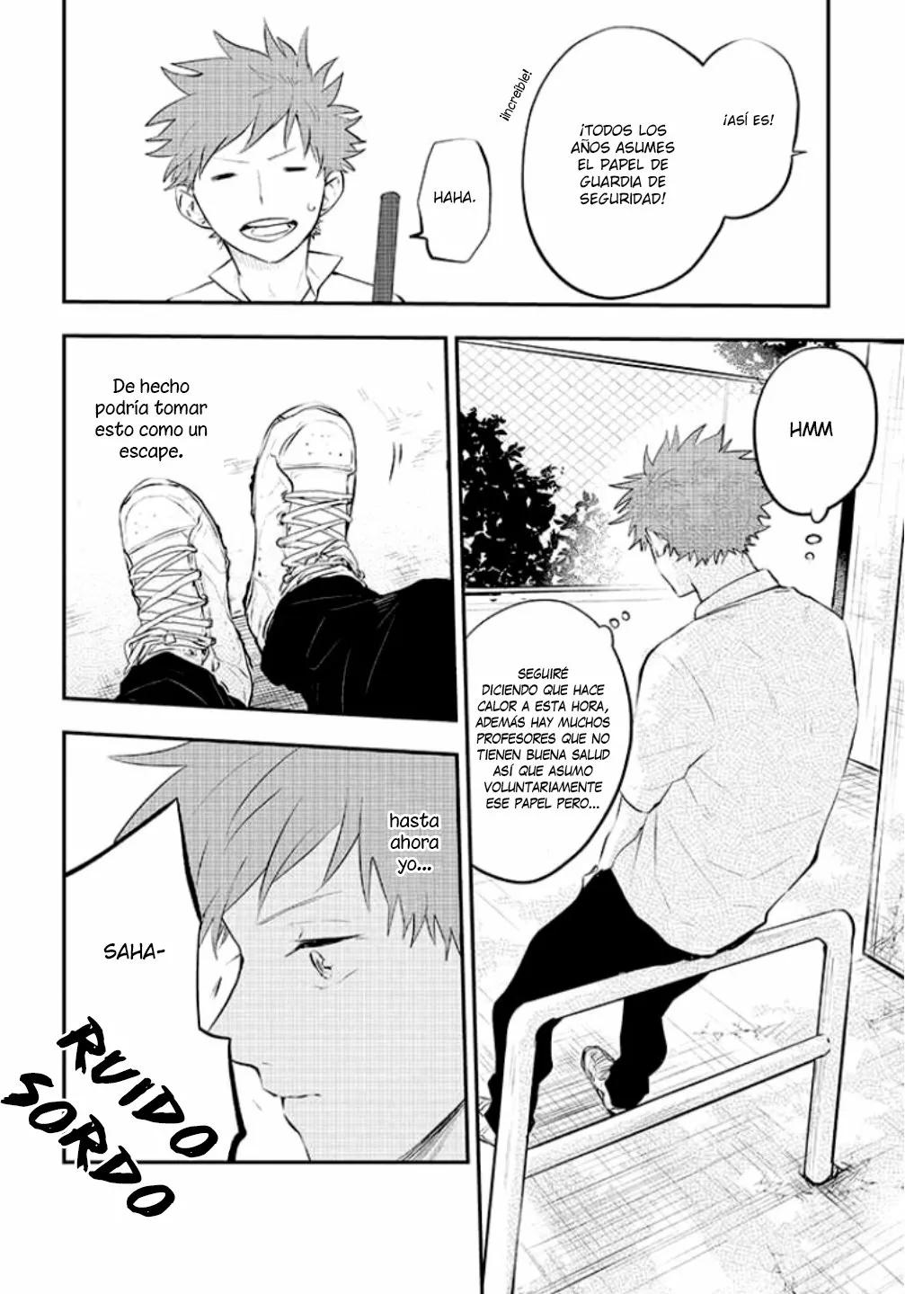 Sahara-sensei to Toki-kun - Capítulo 6 manhwa