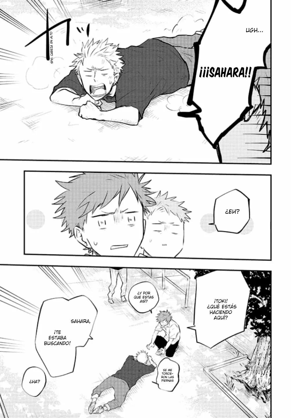 Sahara-sensei to Toki-kun - Capítulo 6 manhwa