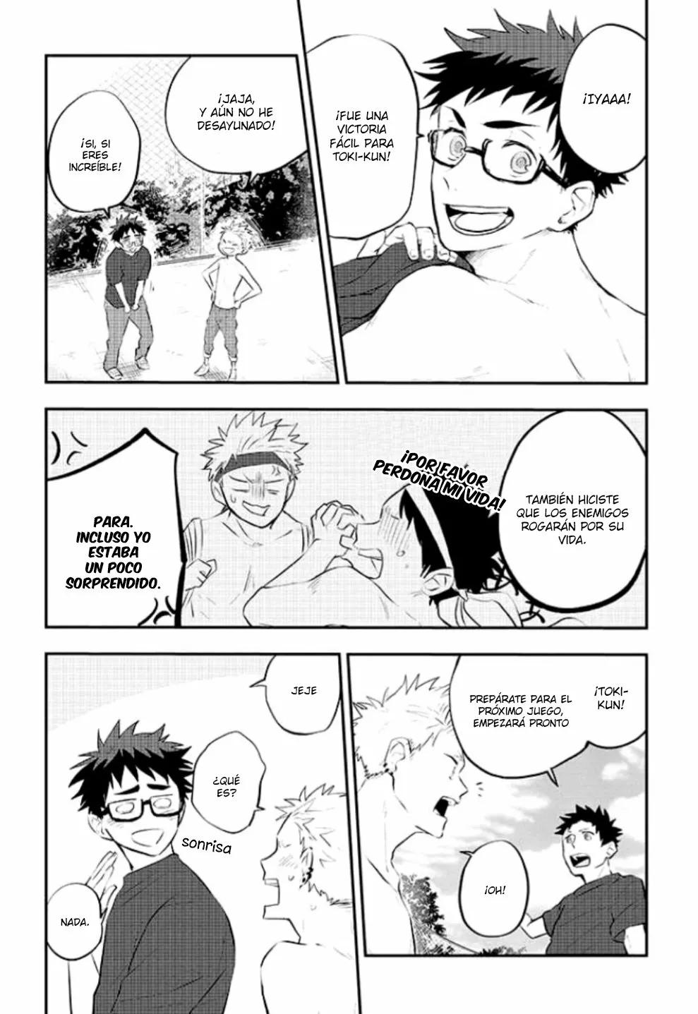 Sahara-sensei to Toki-kun - Capítulo 6 manhwa