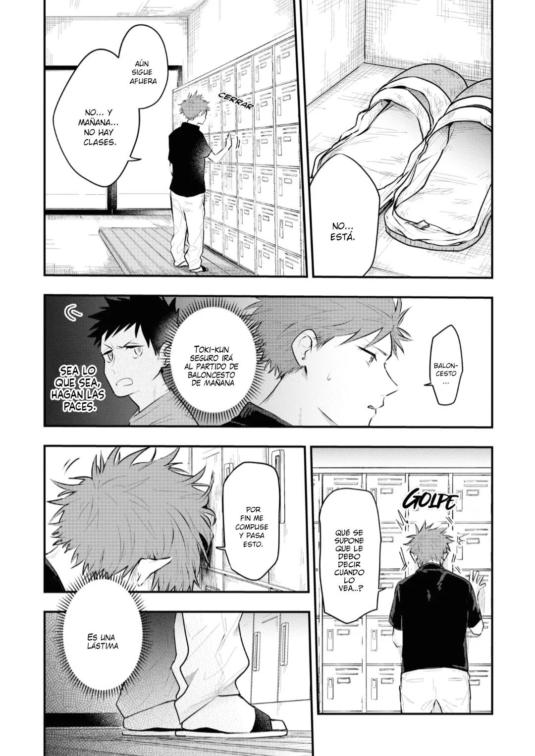 Sahara-sensei to Toki-kun - Capítulo 13 manhwa