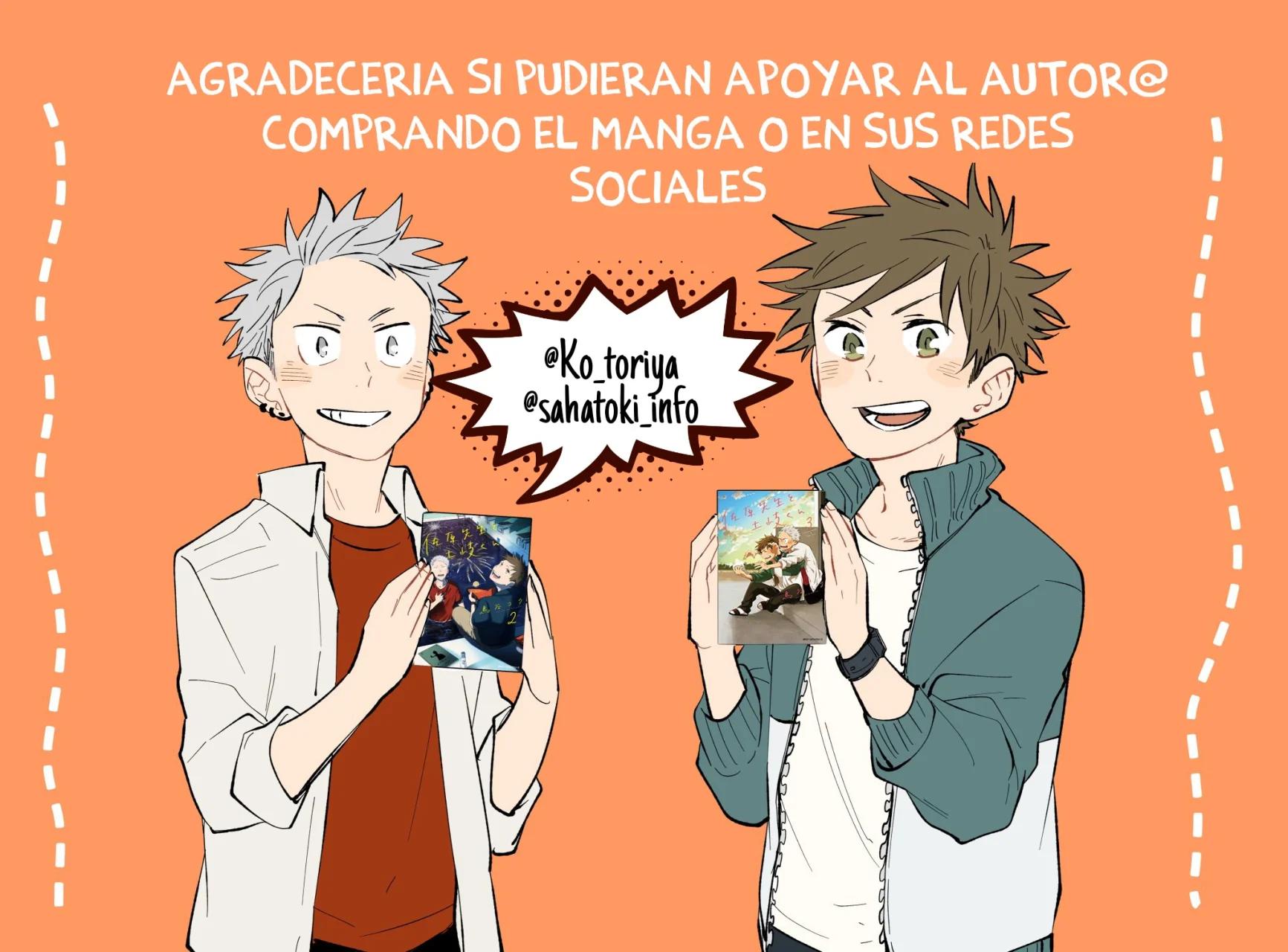 Sahara-sensei to Toki-kun - Capítulo 13 manhwa