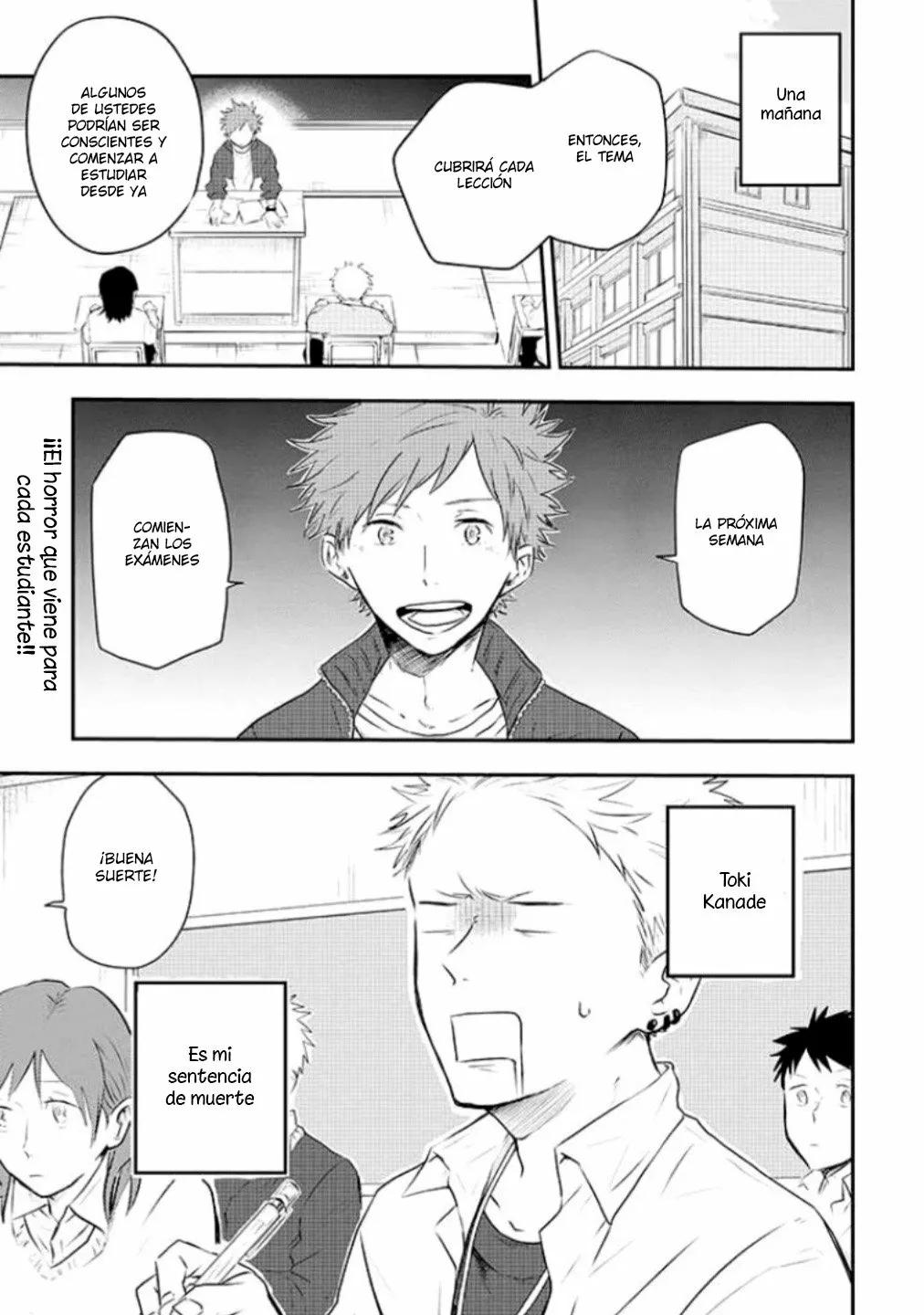 Sahara-sensei to Toki-kun - Capítulo 3 manhwa