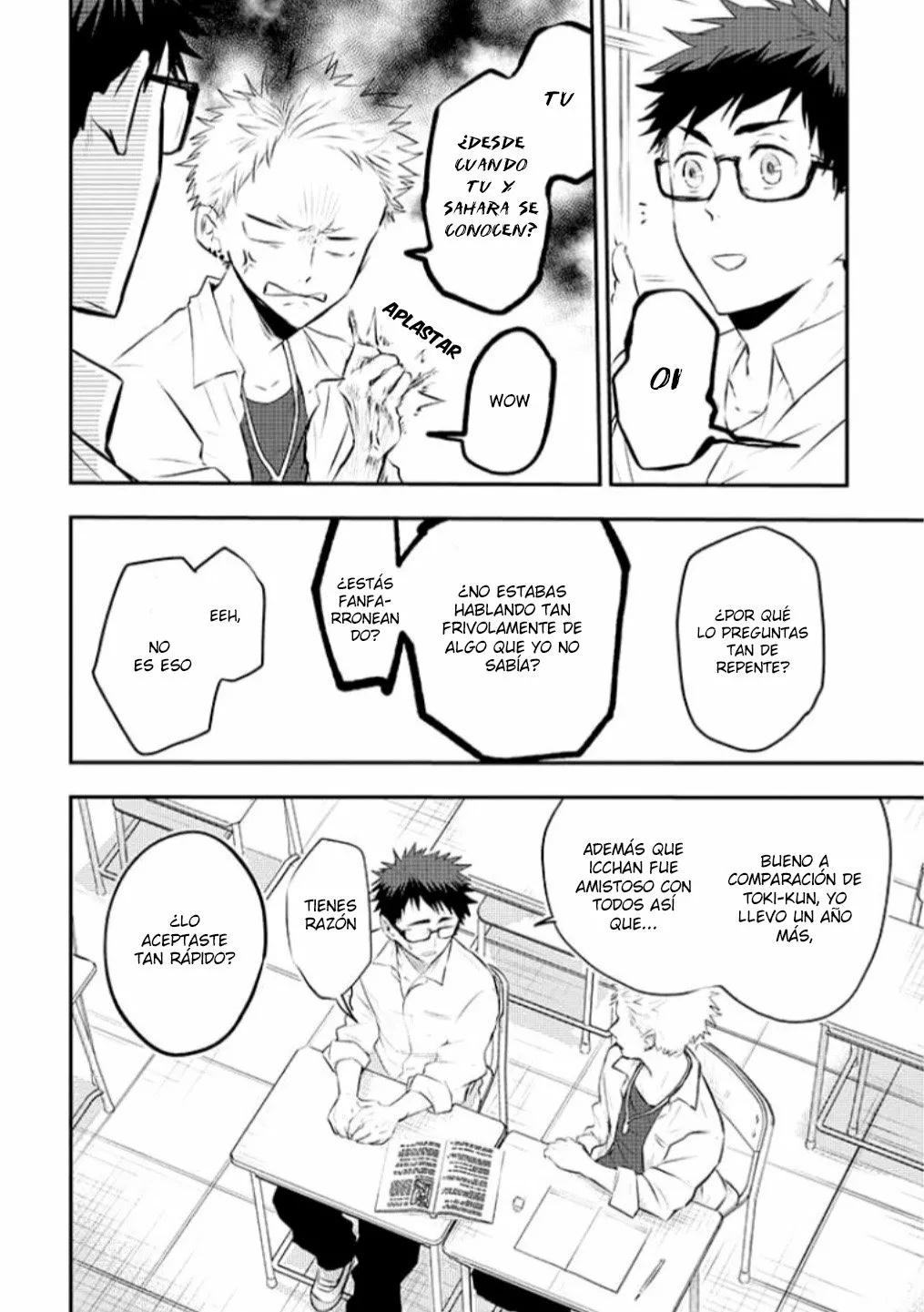 Sahara-sensei to Toki-kun - Capítulo 3 manhwa