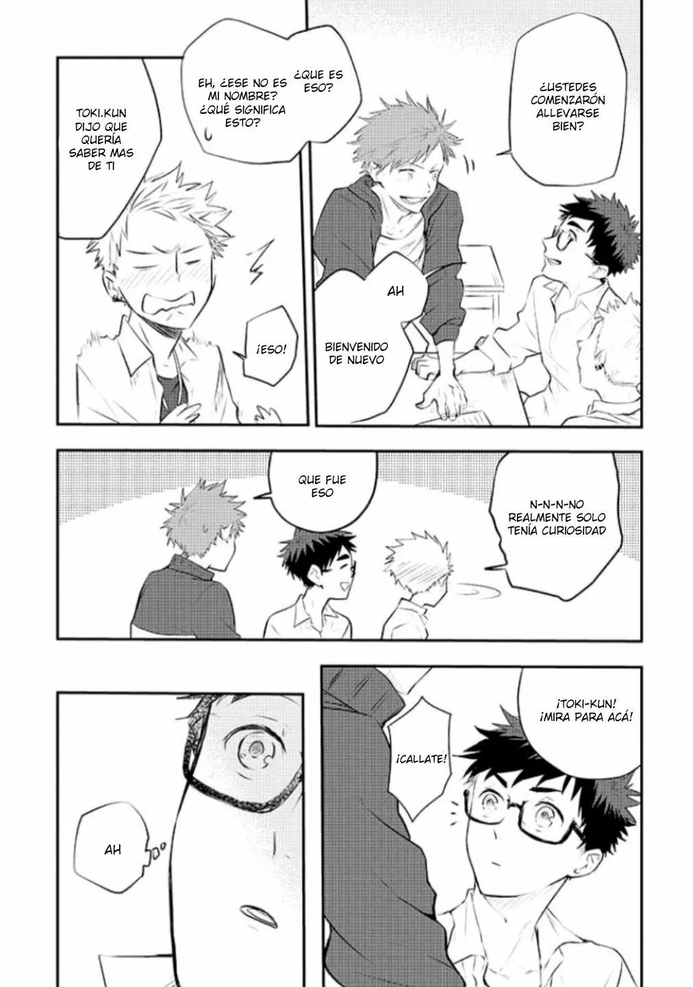 Sahara-sensei to Toki-kun - Capítulo 3 manhwa