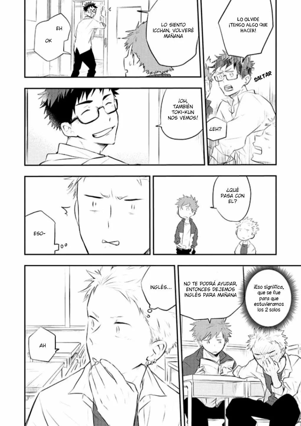 Sahara-sensei to Toki-kun - Capítulo 3 manhwa
