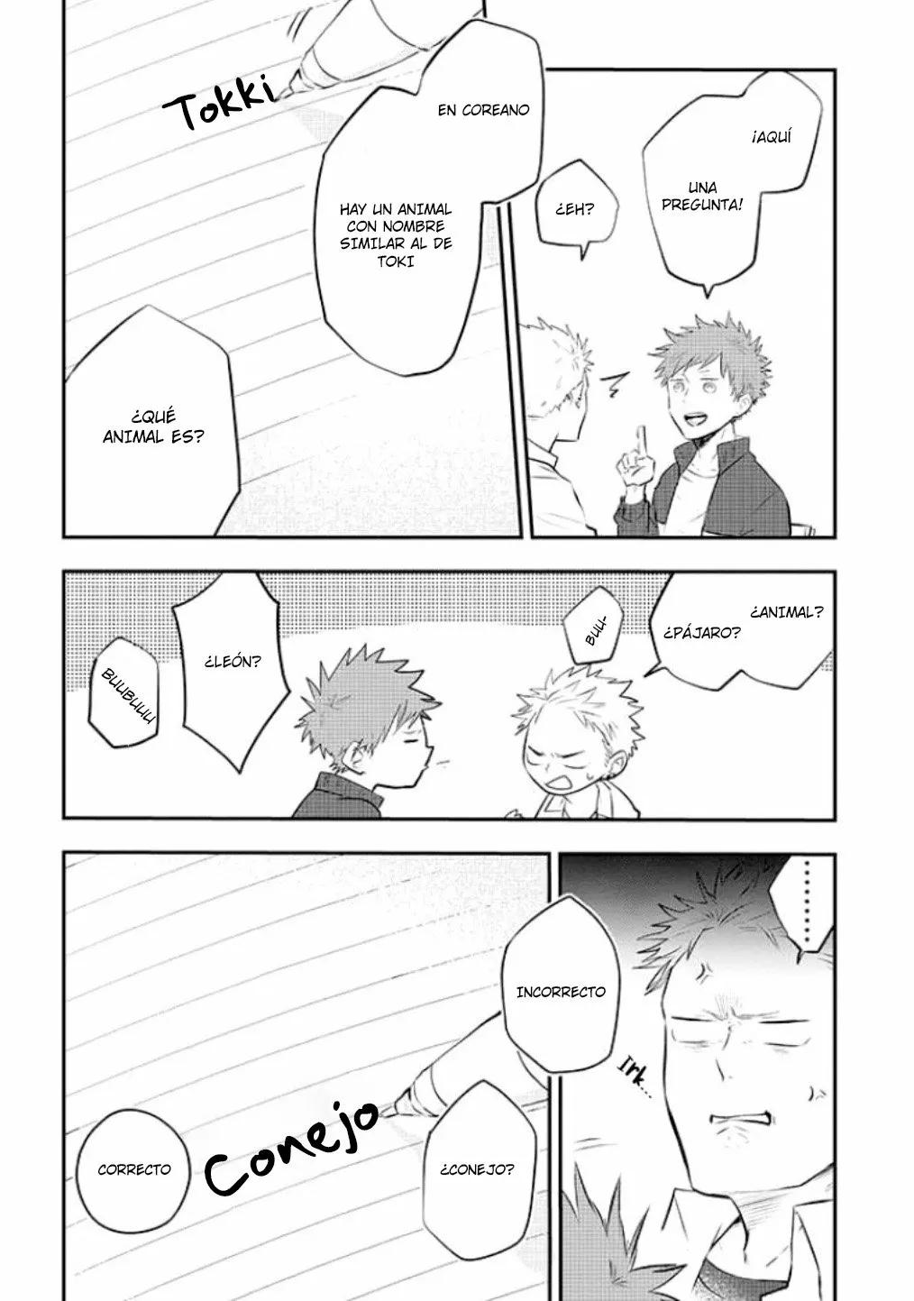 Sahara-sensei to Toki-kun - Capítulo 3 manhwa