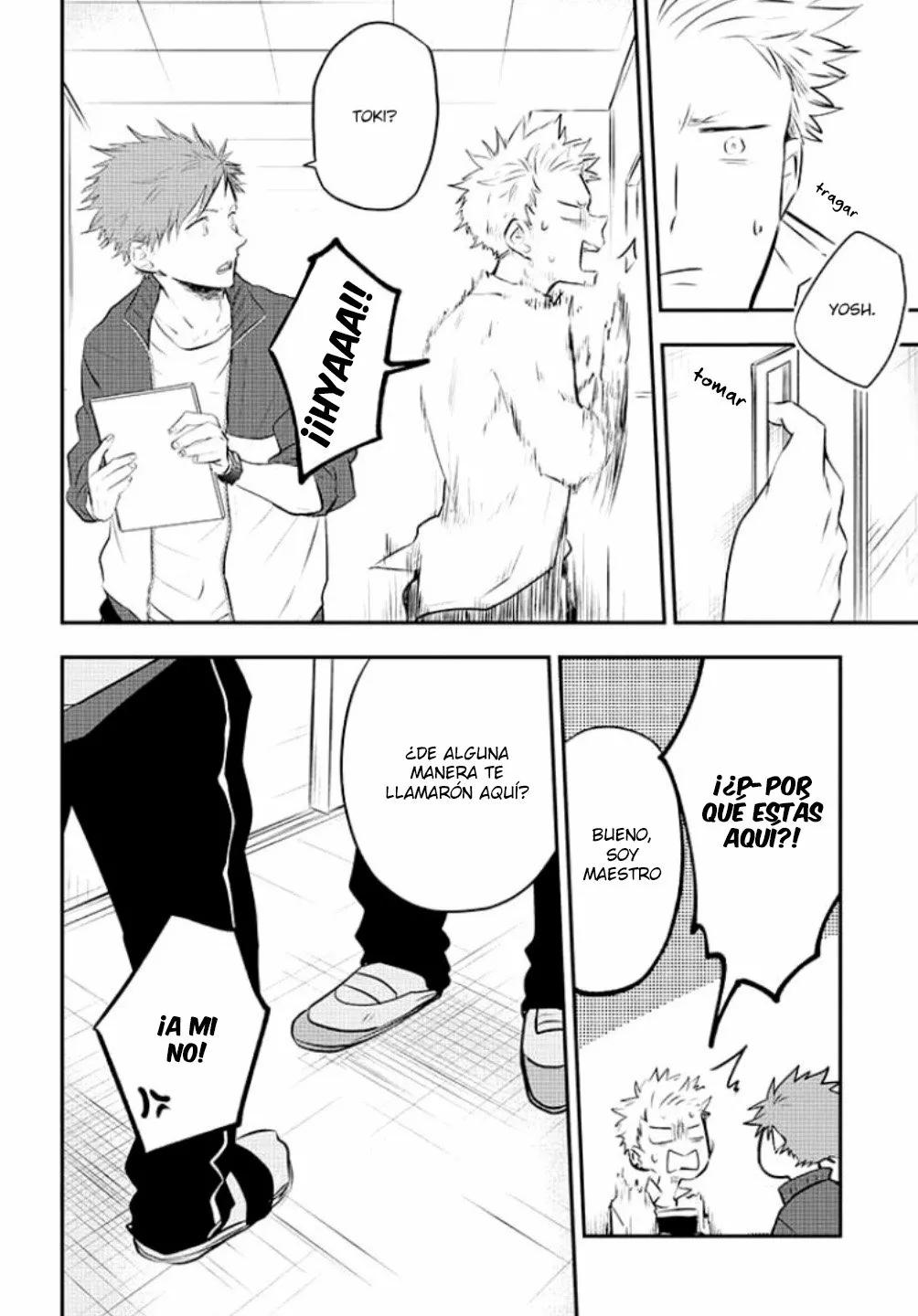 Sahara-sensei to Toki-kun - Capítulo 3 manhwa