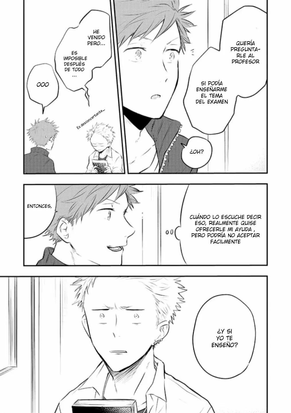 Sahara-sensei to Toki-kun - Capítulo 3 manhwa